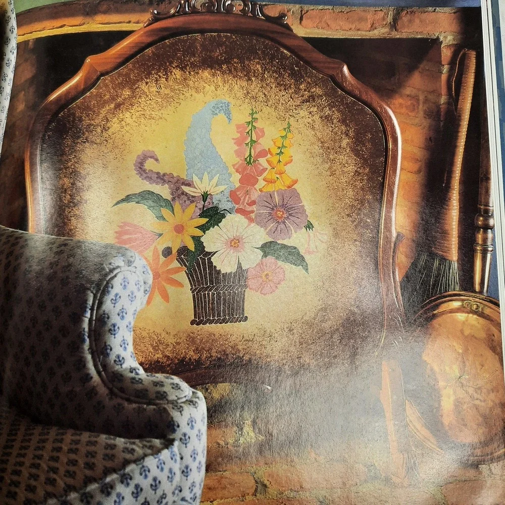 Better Homes & Gardens Painted Crafts Hard Cover Book